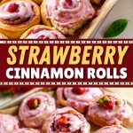 Strawberry Cinnamon Rolls