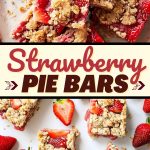 Strawberry Pie Bars