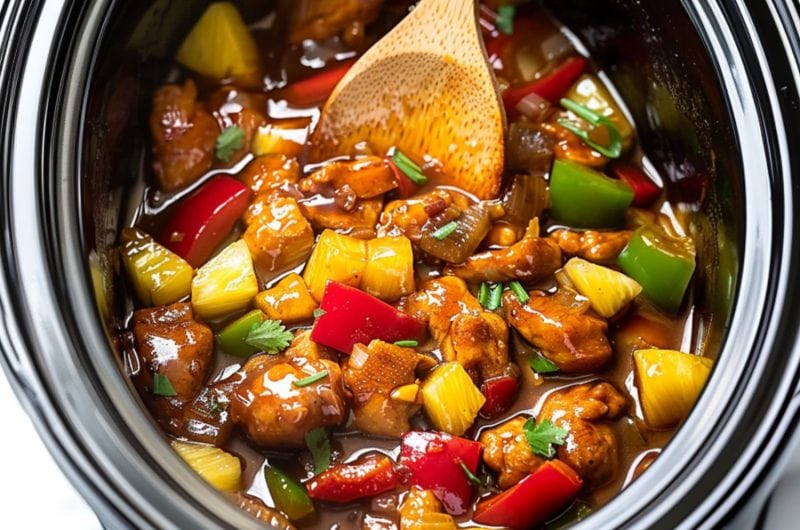 Sweet Hawaiian Crockpot Chicken