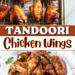 Tandoori chicken wings.