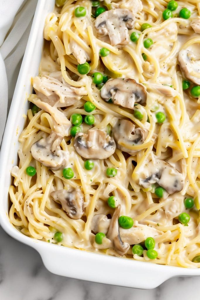 Easy turkey tetrazzini insanely good