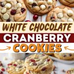 White Chocolate Cranberry Cookies