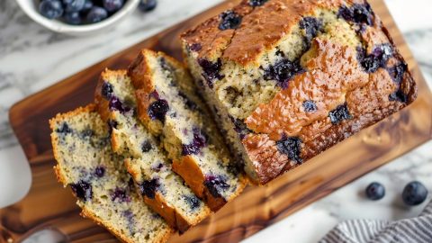 Blueberry Banana Bread