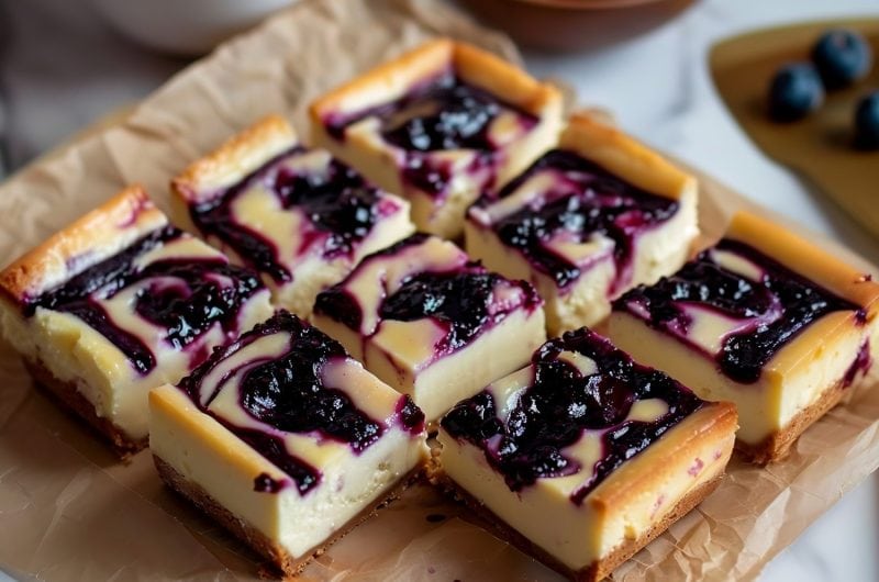 Blueberry Cheesecake Bars