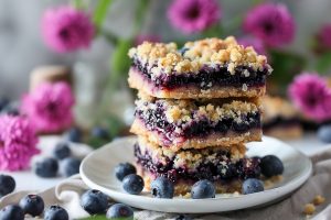 Blueberry Crumble Bars