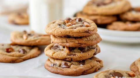 Brown Butter Toffee Chocolate Chip Cookies