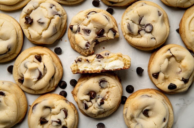 Chocolate Chip Cheesecake Cookies