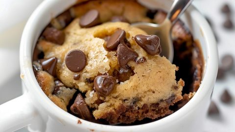 Chocolate Chip Mug Cake