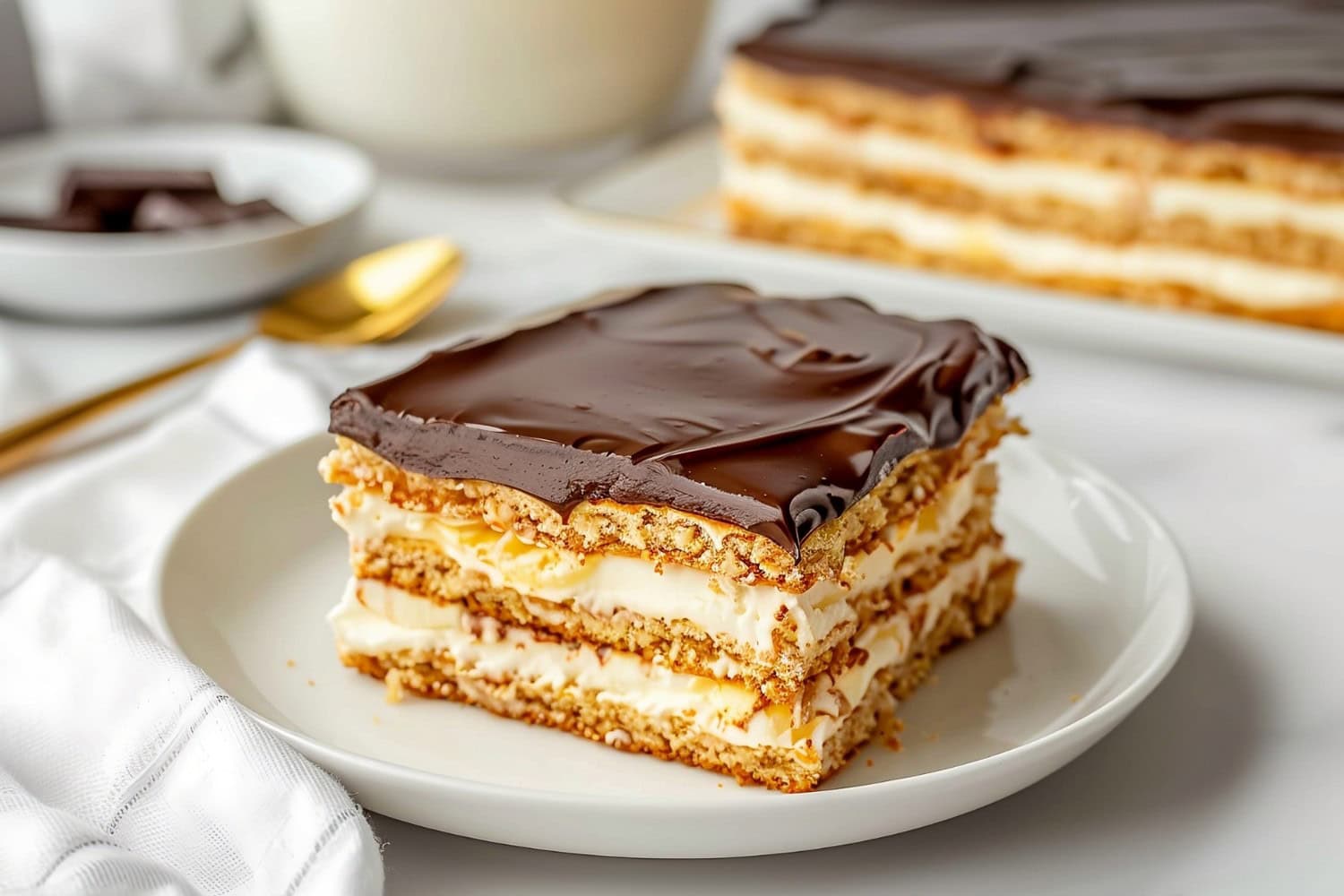 Chocolate Eclair Cake - Insanely Good