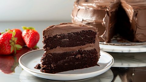 Chocolate Mayonnaise Cake