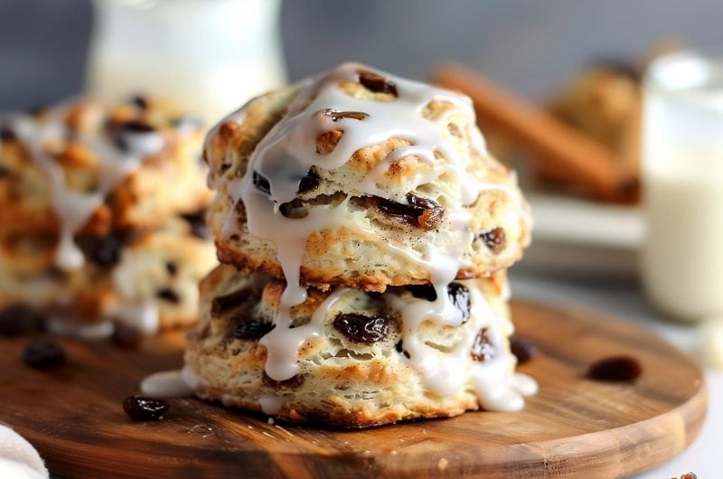 Cinnamon Raisin Biscuits