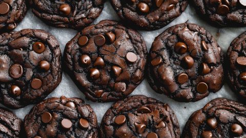 Double Chocolate Chip Cookies