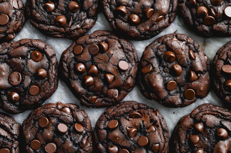 Double Chocolate Chip Cookies