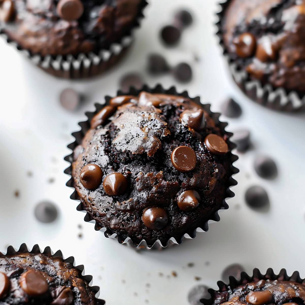 Double Chocolate Muffins - Insanely Good