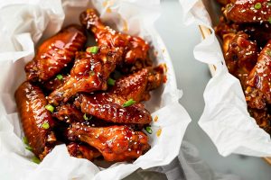 Honey Glazed Chicken Wings