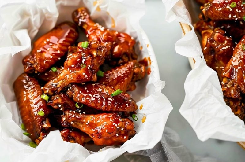 Honey-Glazed Chicken Wings