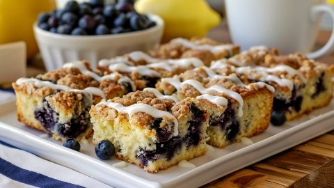 Lemon Blueberry Coffee Cake