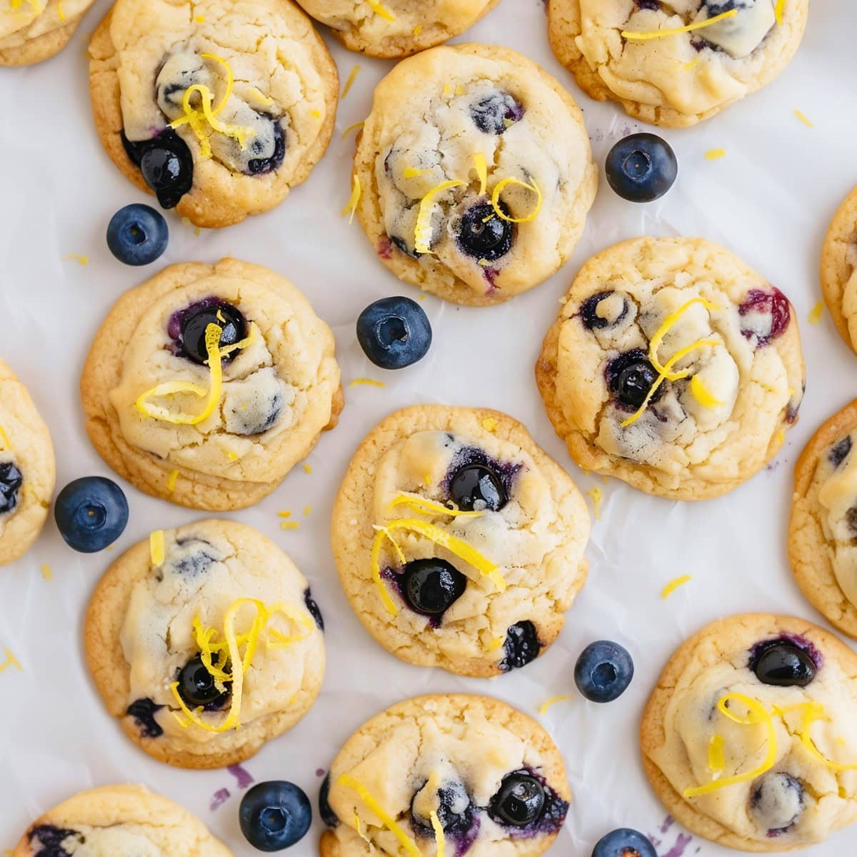 Lemon Blueberry Cookies