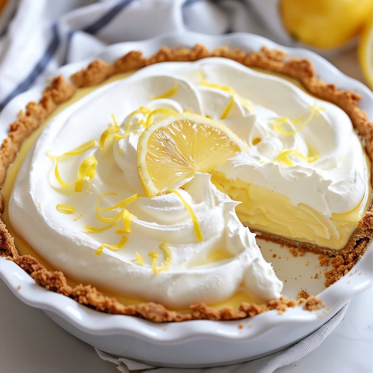 Lemon Cream Pie - Insanely Good