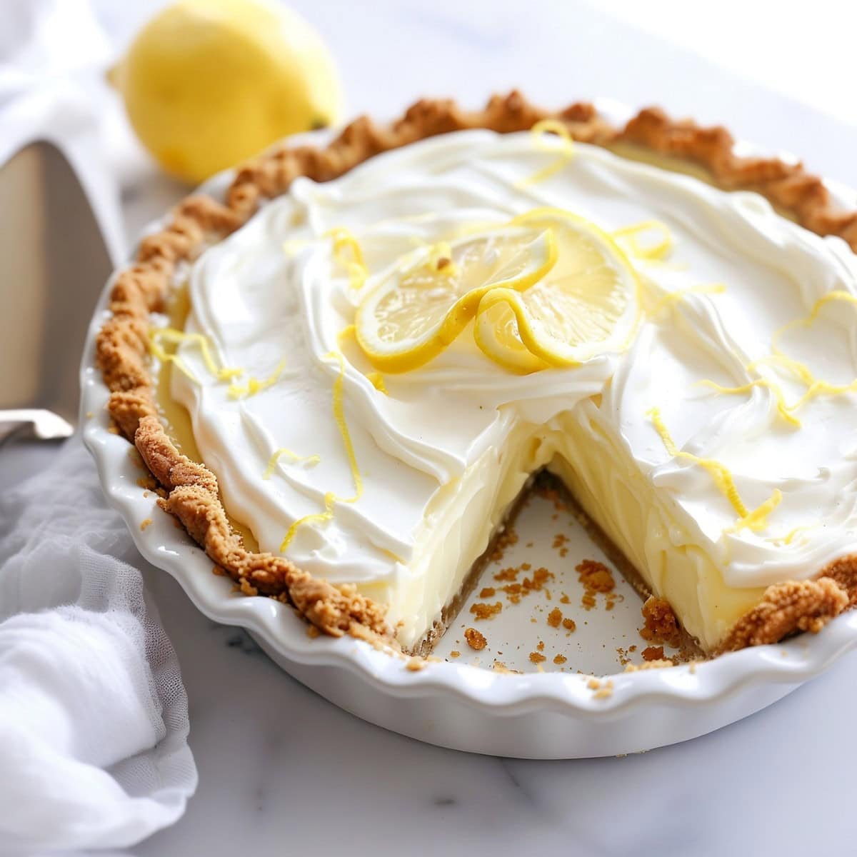 Lemon Cream Pie - Insanely Good