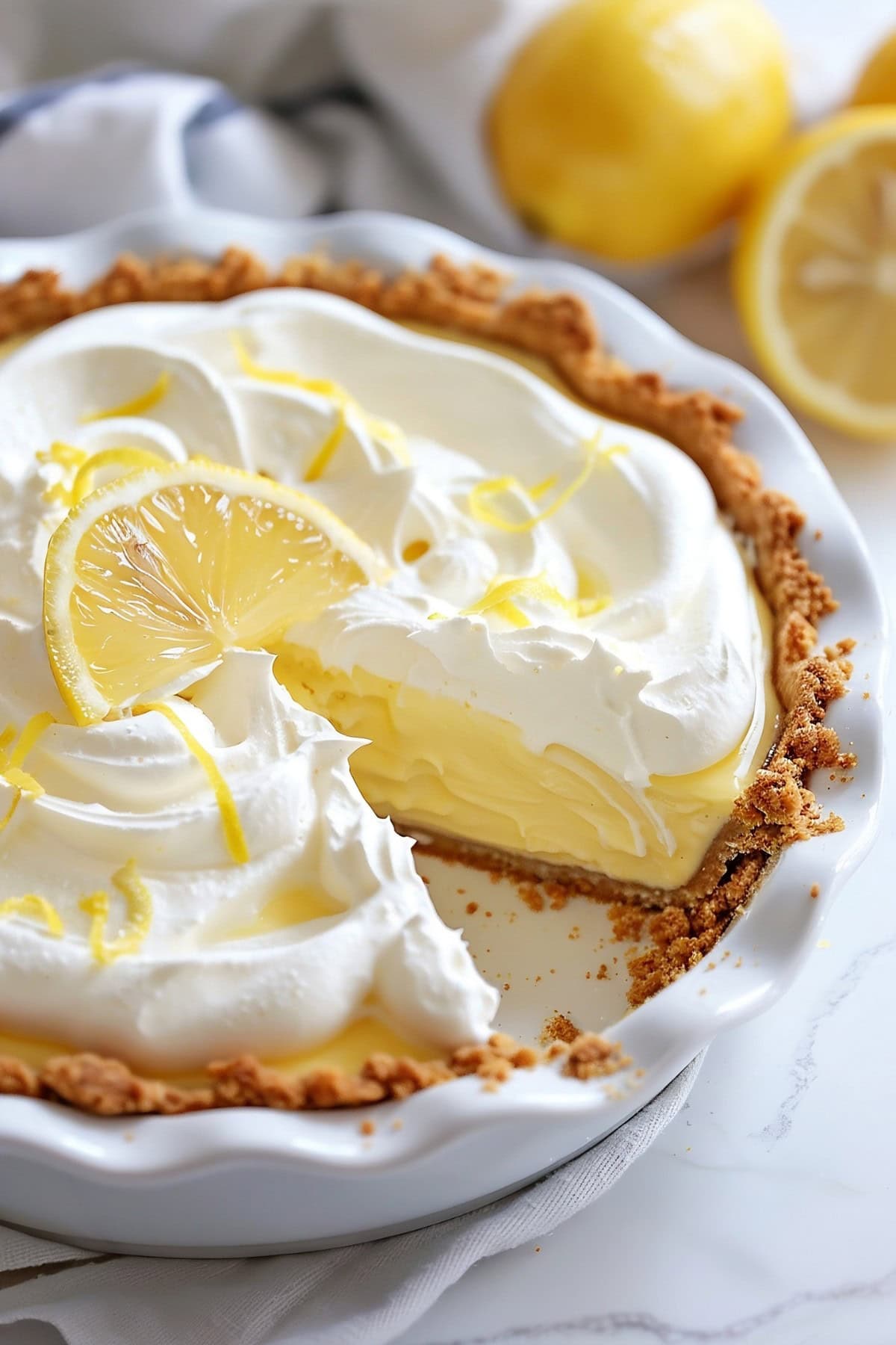 Lemon Cream Pie - Insanely Good