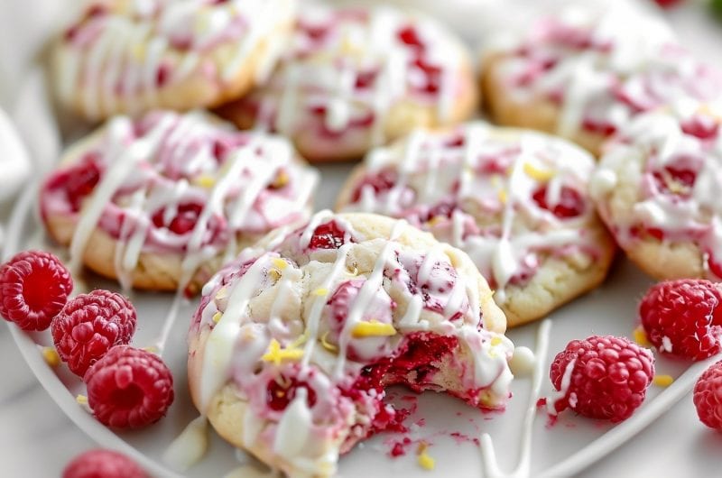 Lemon Raspberry Cookies