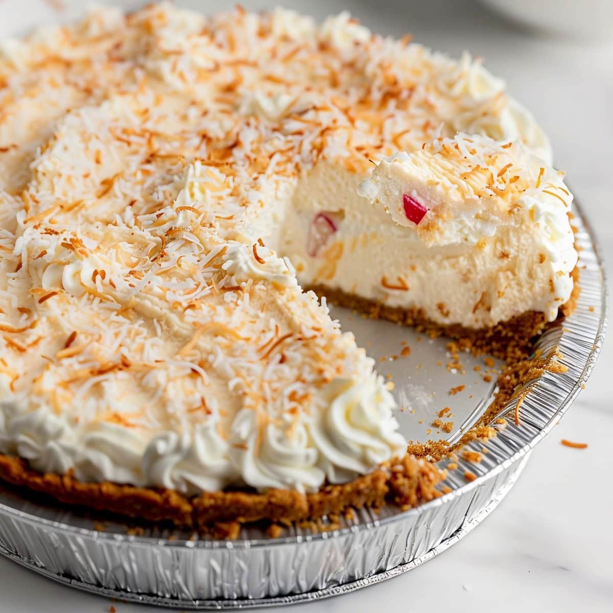 Piña Colada Cream Pie