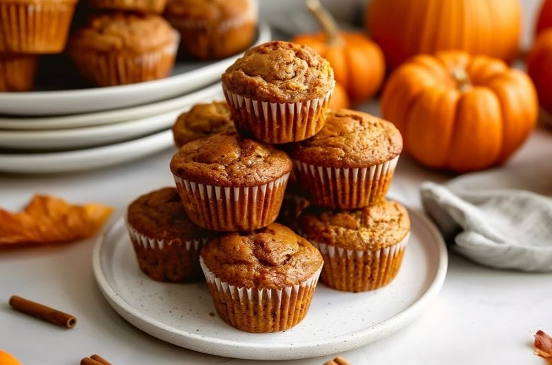 Pumpkin Banana Muffins