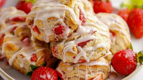 Strawberry Biscuits