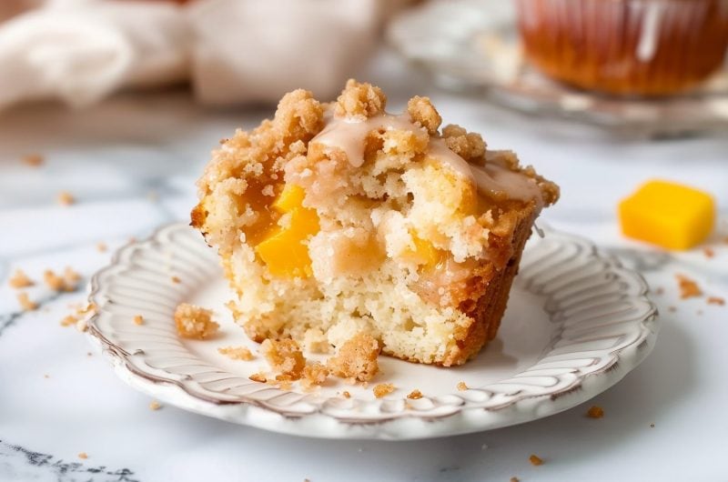 Peach Streusel Muffins