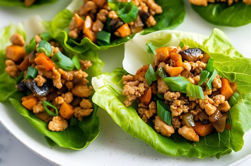 Asian Chicken Lettuce Wraps