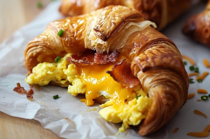 Bacon Egg and Cheese Croissant