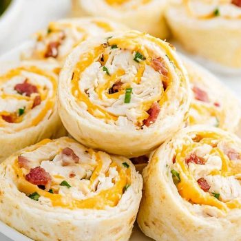 Chicken Bacon Ranch Pinwheels