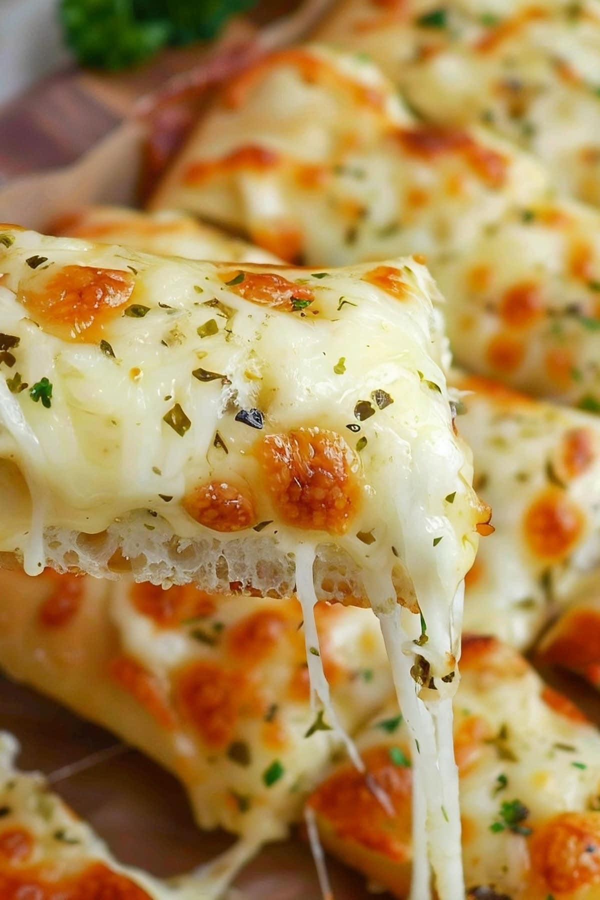 Homemade Copycat Little Caesars Italian Cheese Bread with Herbs