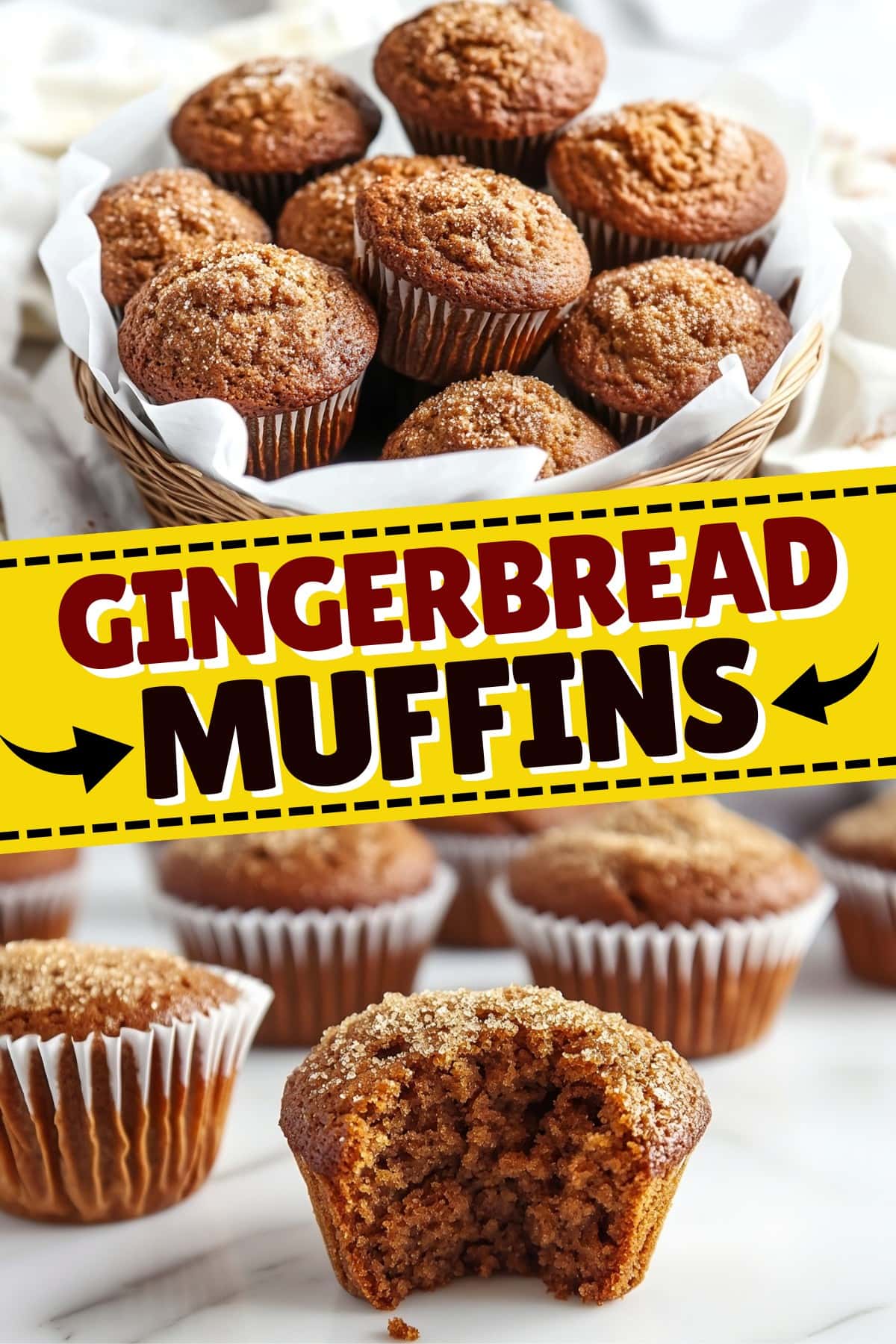 Gingerbread Muffins - Insanely Good