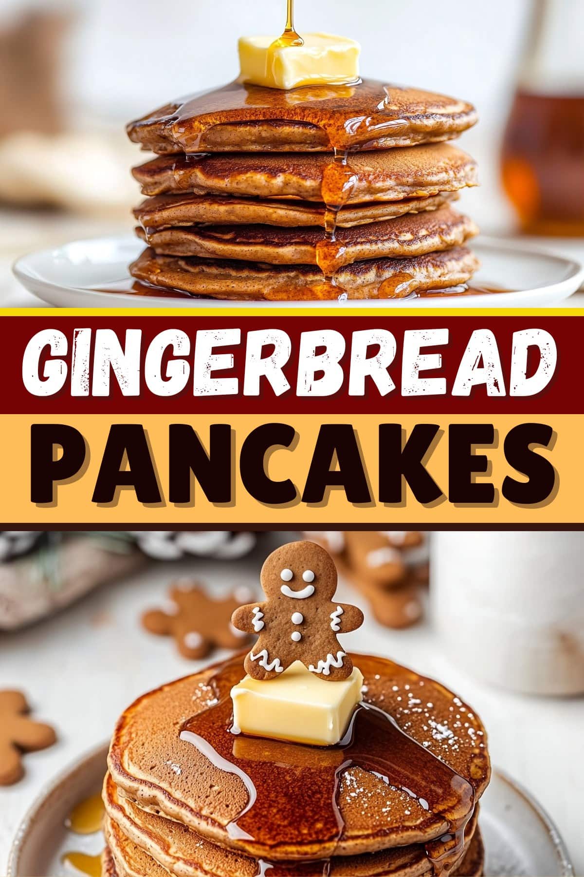 Gingerbread Pancakes - Insanely Good