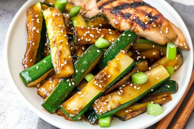 Hibachi Zucchini