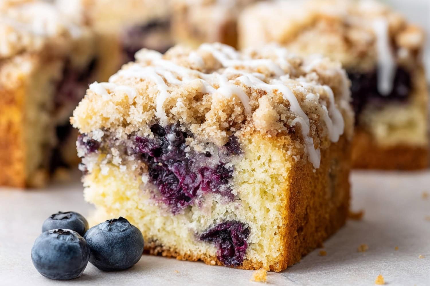 Lemon Blueberry Coffee Cake