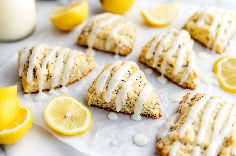 Lemon Poppyseed Scones