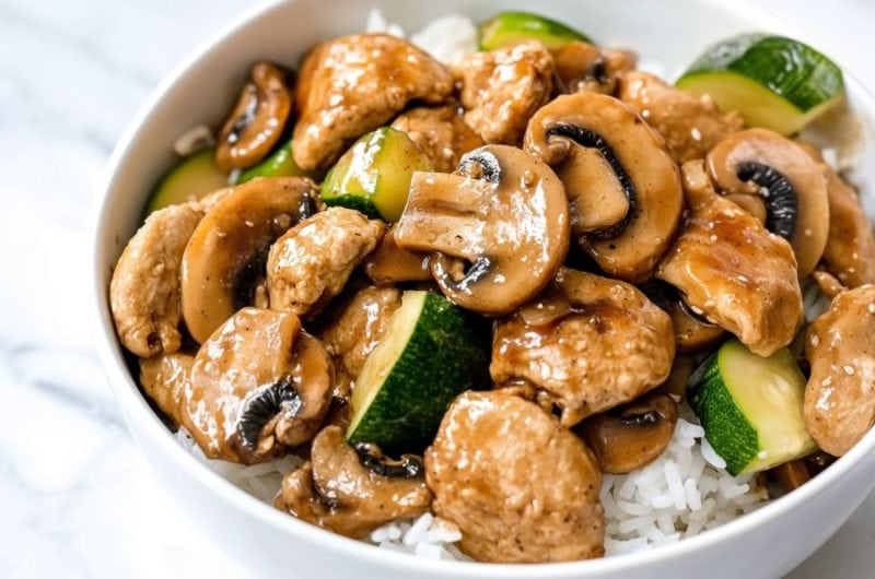 Panda Express Mushroom Chicken