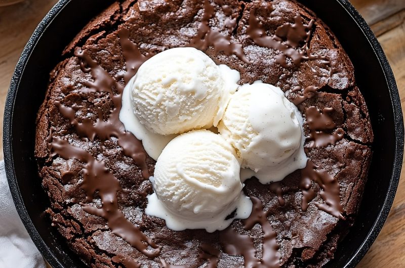 Skillet Brownie