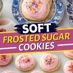 Soft Frosted Sugar Cookies