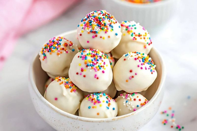 Sugar Cookie Truffles