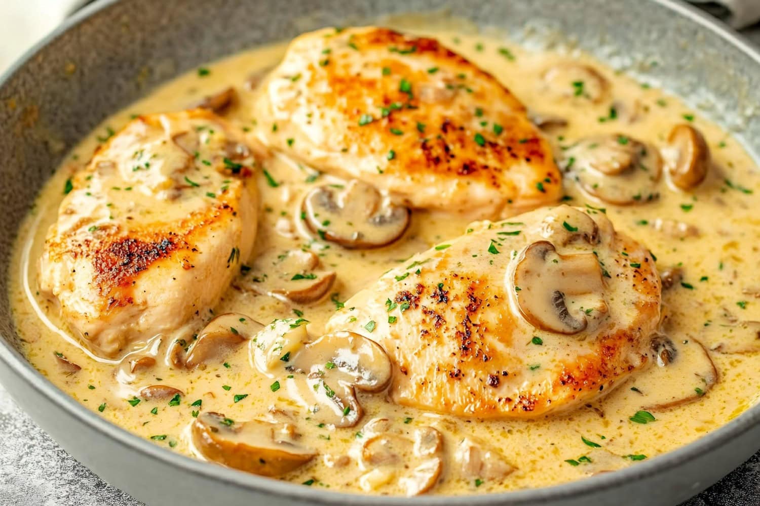 Creamy Chicken Diane - Insanely Good