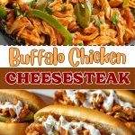 Buffalo chicken cheesesteak