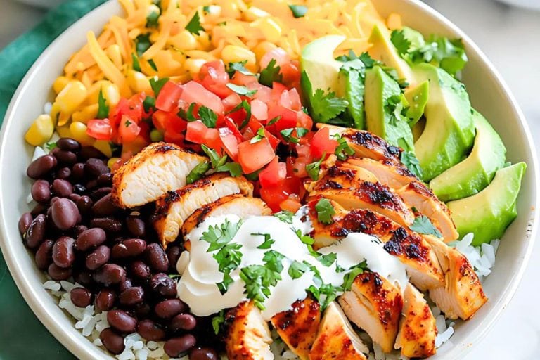 Chicken Burrito Bowl - Insanely Good