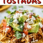 Chicken Tostadas