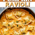 Creamy Pumpkin Ravioli