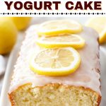 Lemon Yogurt Cake Recipe