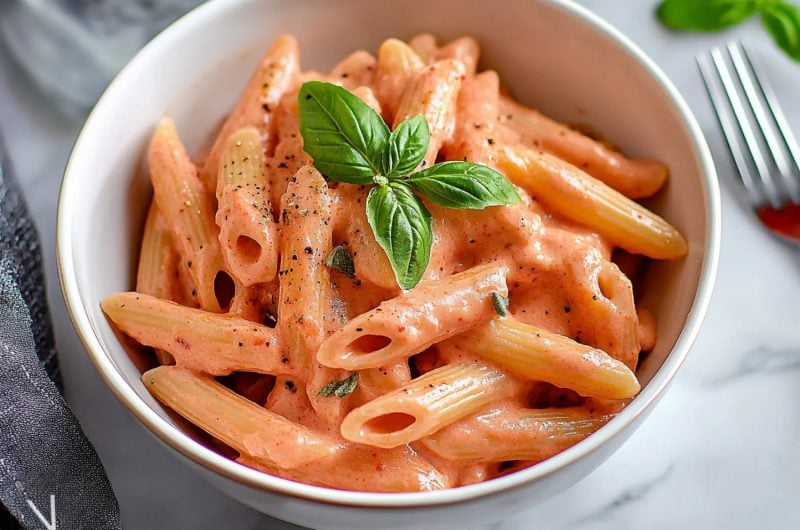 Pink Sauce Pasta - Insanely Good